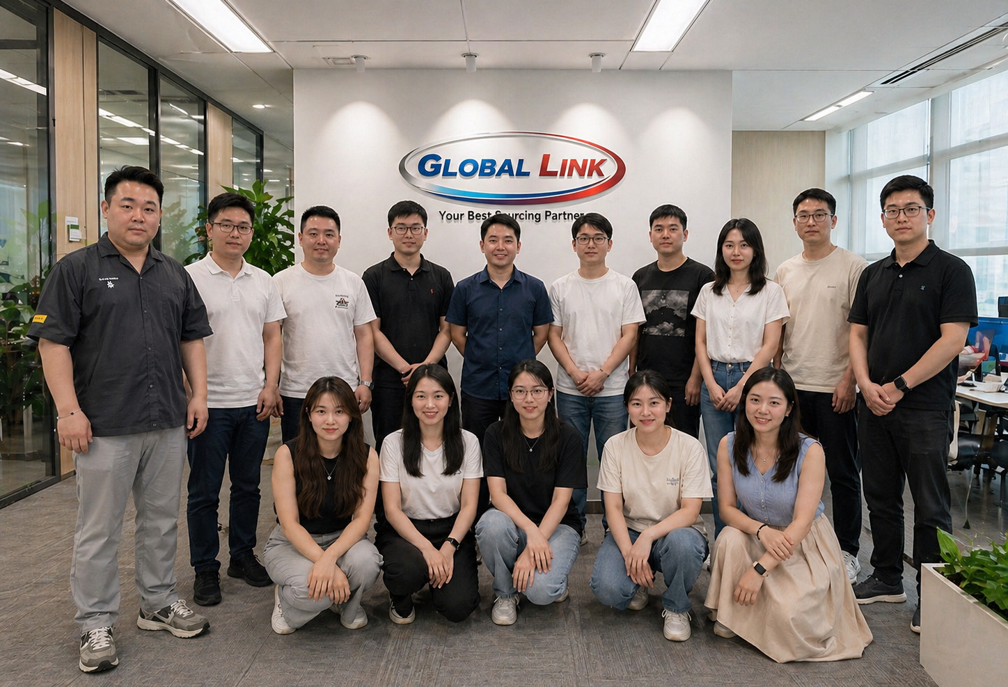 Global Link sourcing team in Guangzhou