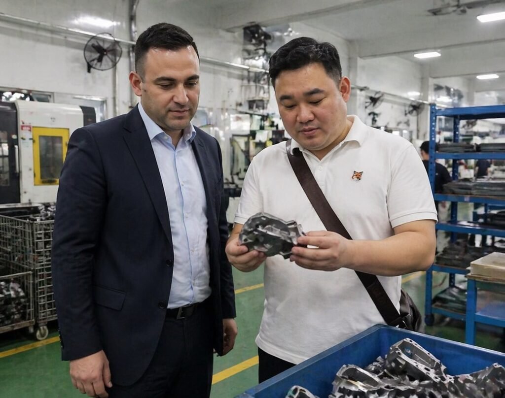 johnny-us-client-factory-visit-auto-parts.jpg