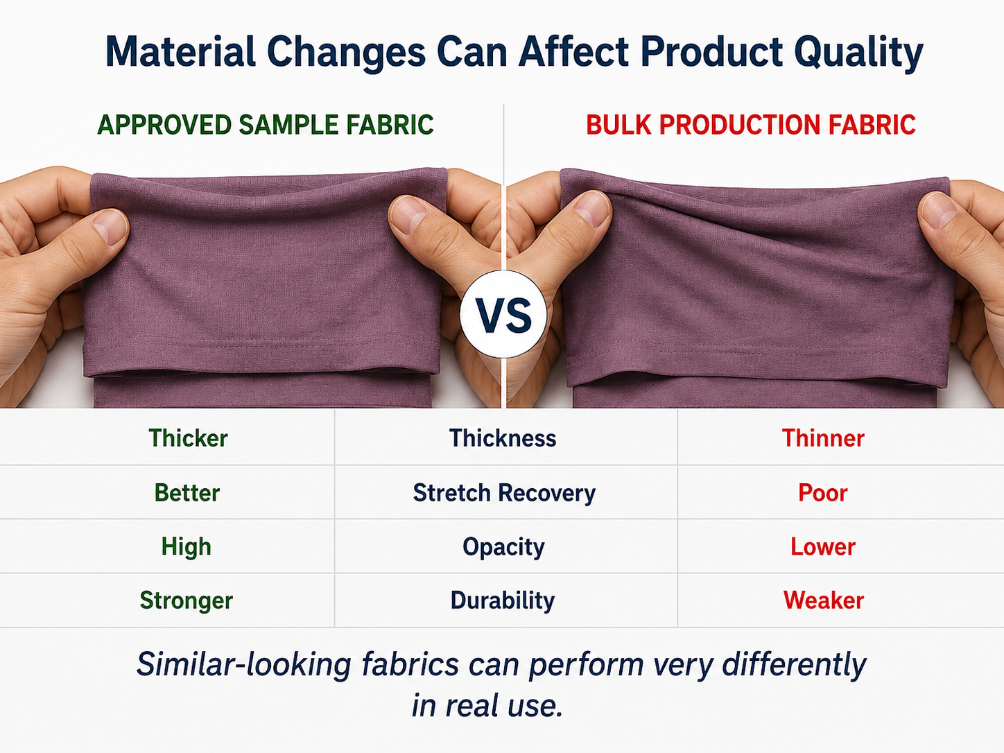 Factory inspection for bulk order quality issues