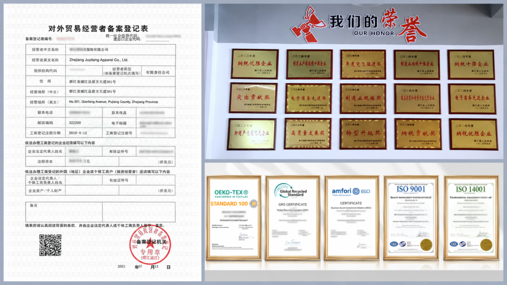 certified yoga wear manufacturer in China